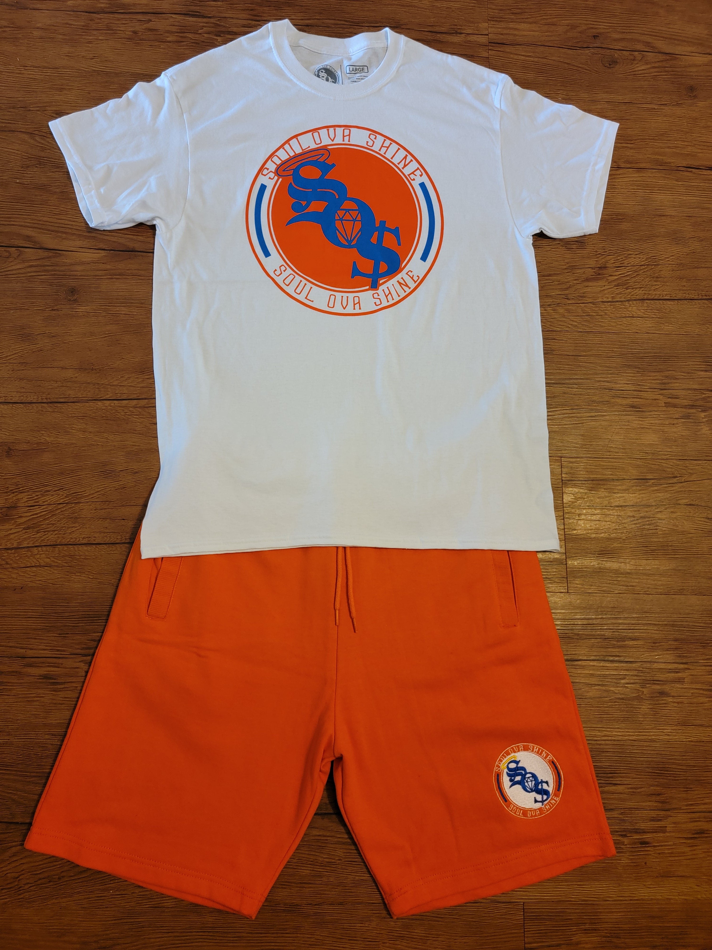 Orange RS(Royal Soul) Short Set