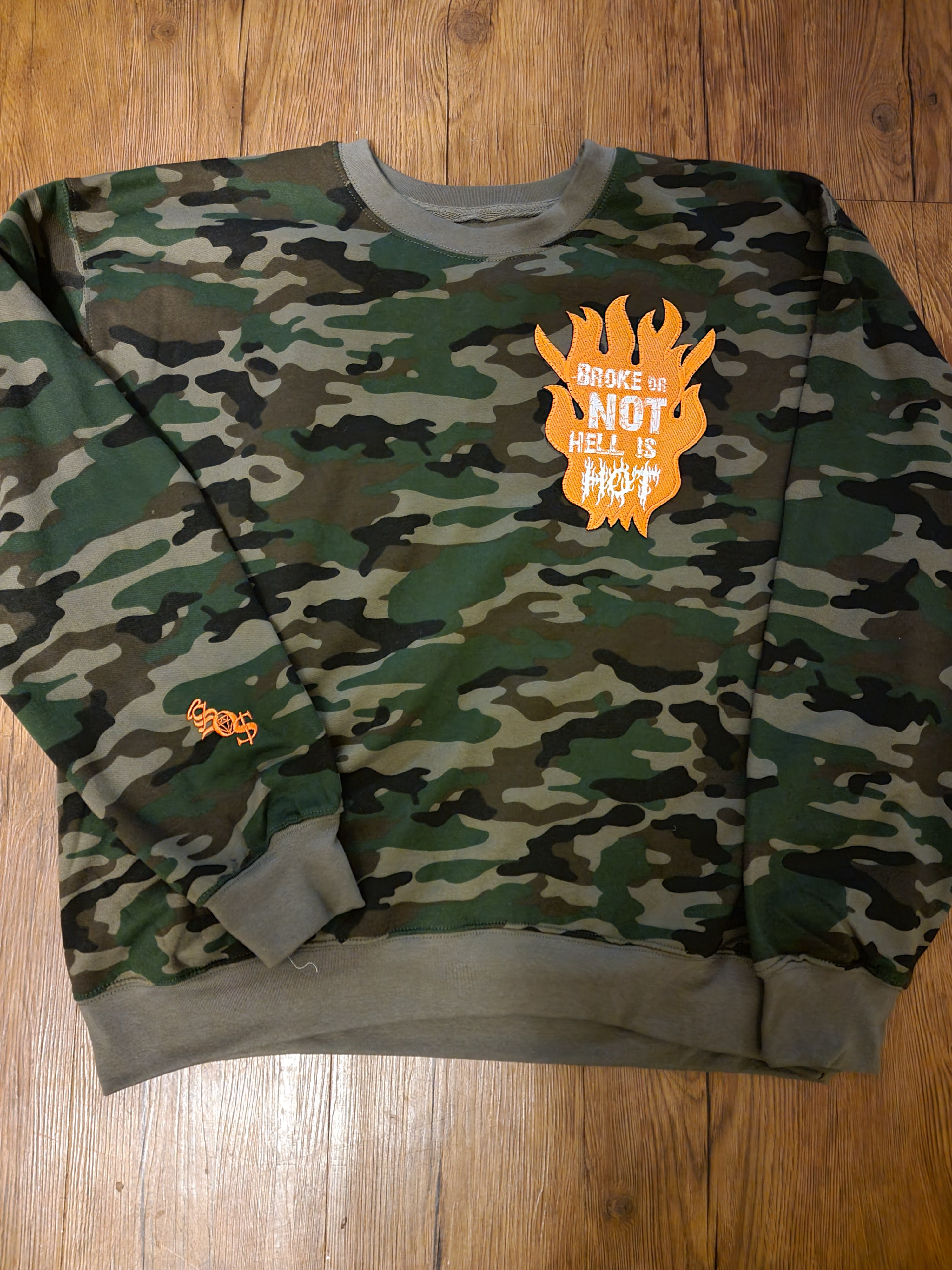 Broke Or Not Fleece(Camouflage)