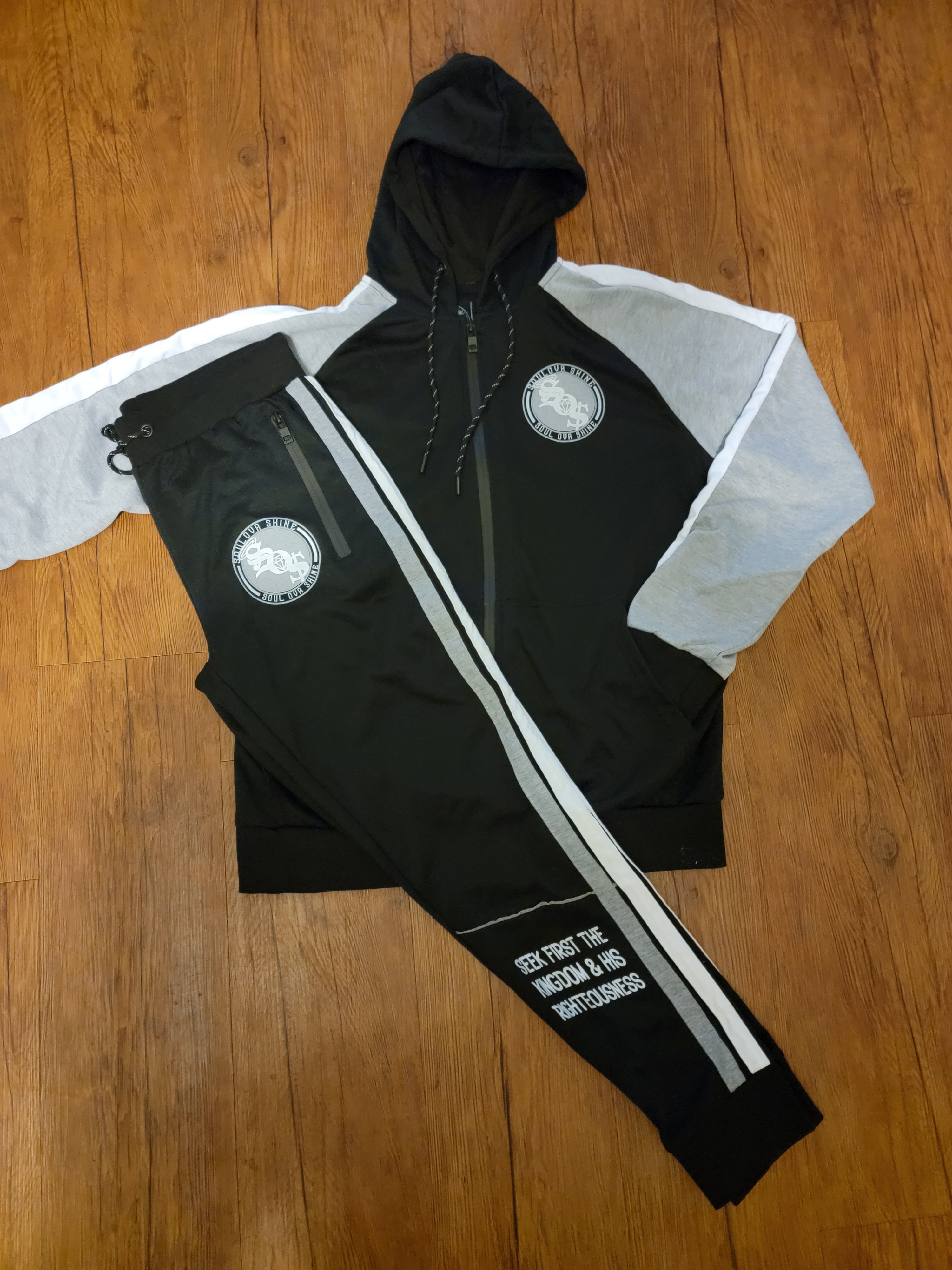 SOS Seek First Jogger Set(Black)